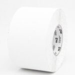 Safety floor marking tape White