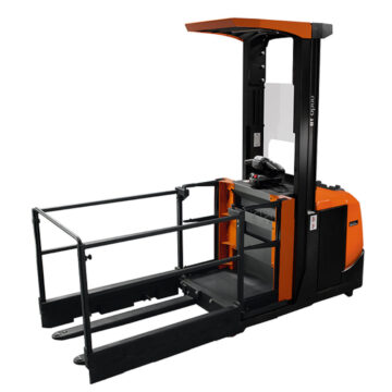 BT Optio 1t Order picker medium lift with walkthrough platform