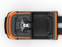 Ergonomic driver compartment