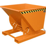 Tilt container AK75, yellow-orange