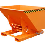 Tilt container AK100, yellow‑orange