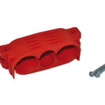 Cable clamps for Eaxtron 160A Connectors & Screws Red