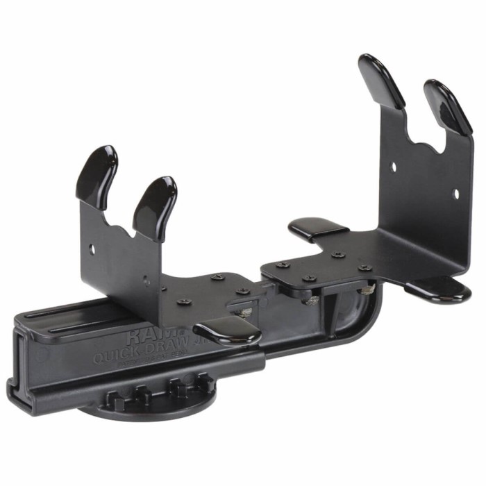 RAM Printer Cradle for Portable Printers with Rear Paper Feed