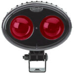 Sigurnosna spot lampa, crvena