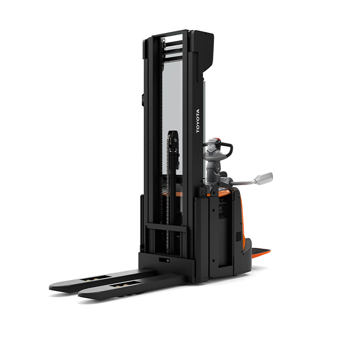 BT Staxio 1.4t Stacker with Platform and Elevating support arms