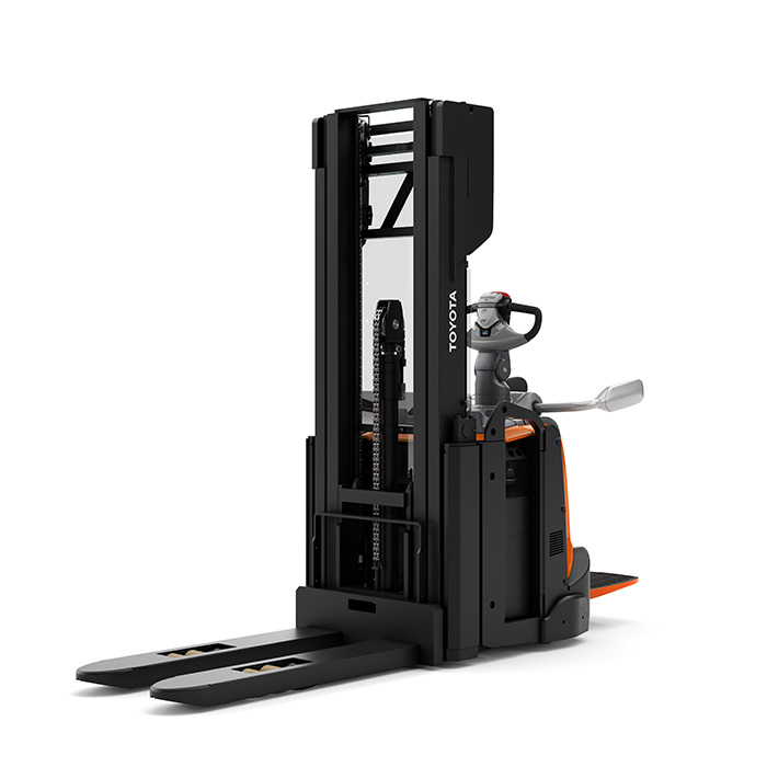 BT Staxio 2t Stacker with Platform and Elevating support arms
