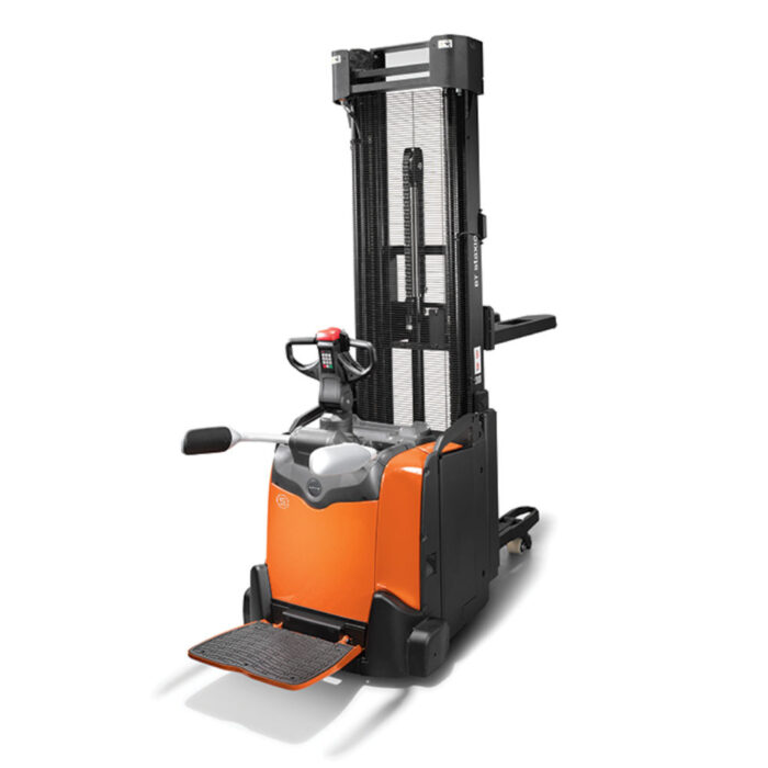 BT Staxio 1.2t Stacker with Platform and Elevating support arms