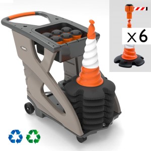 Skipper traffic cone Unicart
