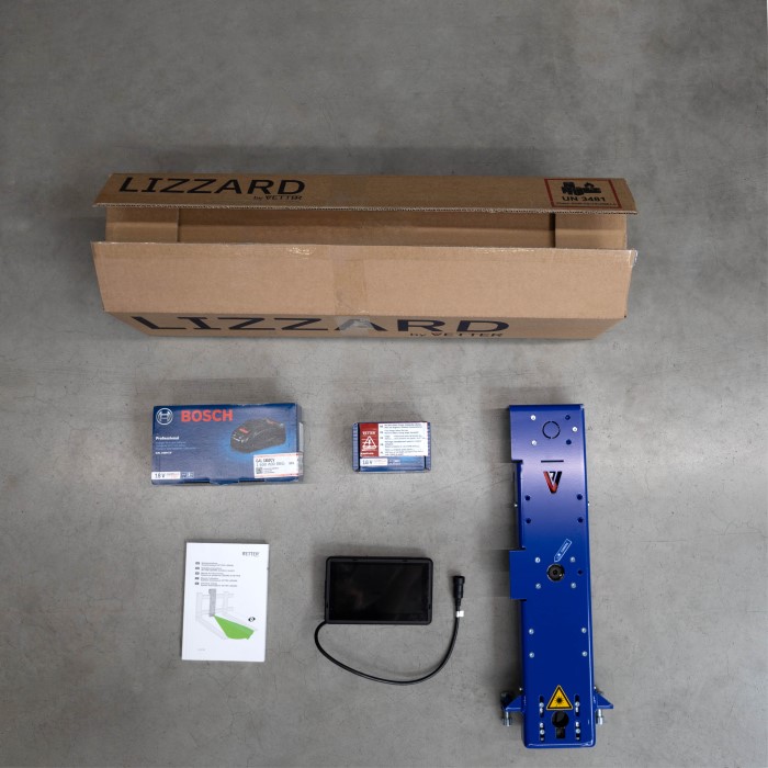 LIZZARD Premium laser and camera system