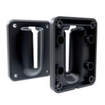 Wall receiver clip, screwable
