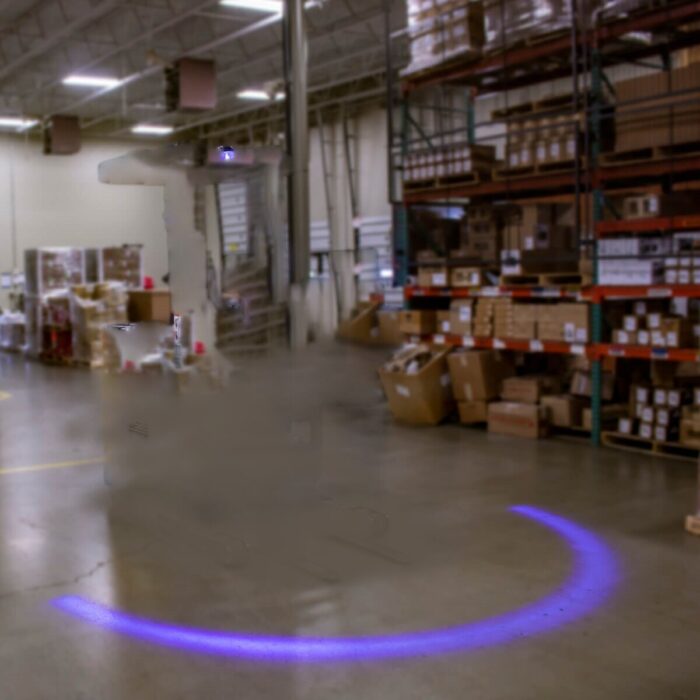 LED warning zone light
