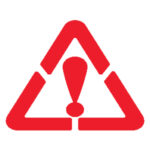 LED safety projector light - Exclamation Mark